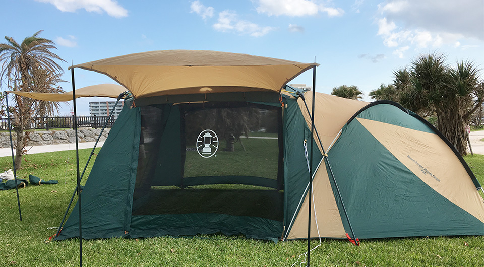 夏キャンプのテント選び